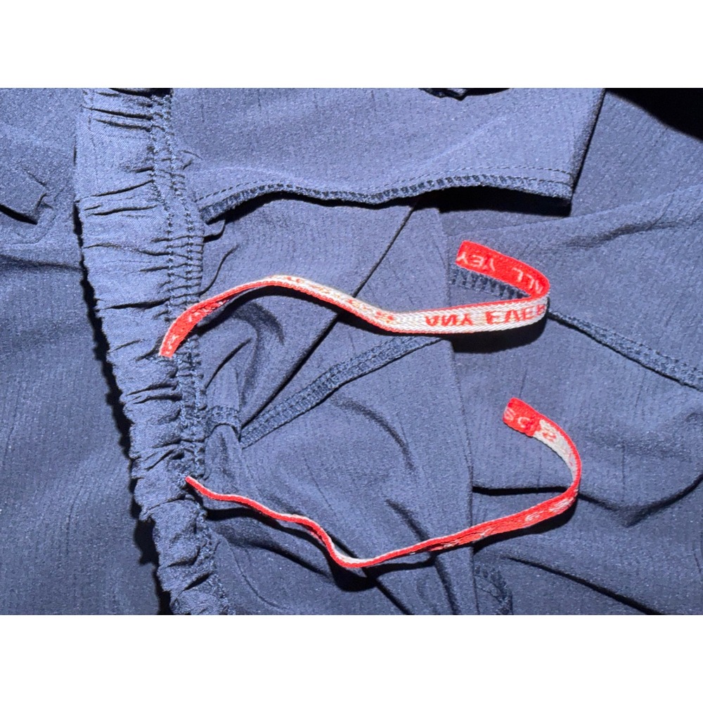 Nike Dri-Fit Running Pants Men L Navy Blue Athleisure Sports Gorpcore Stretch‎ - Picture 6 of 13
